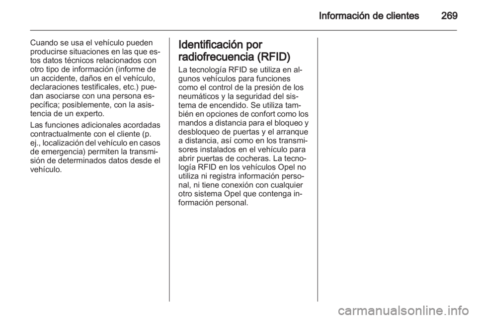 OPEL ASTRA H 2013  Manual de Instrucciones (in Spanish) 