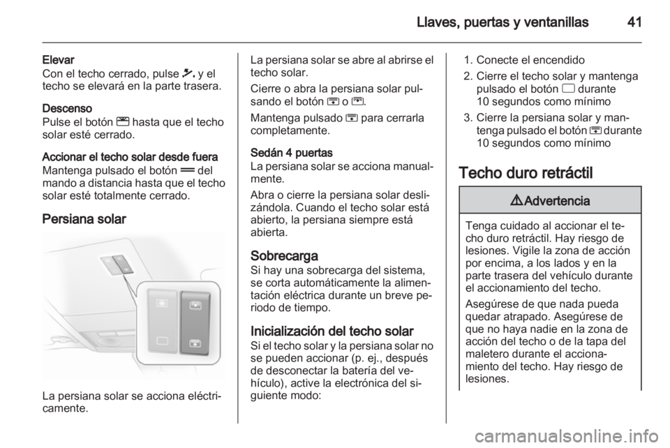 OPEL ASTRA H 2013  Manual de Instrucciones (in Spanish) 