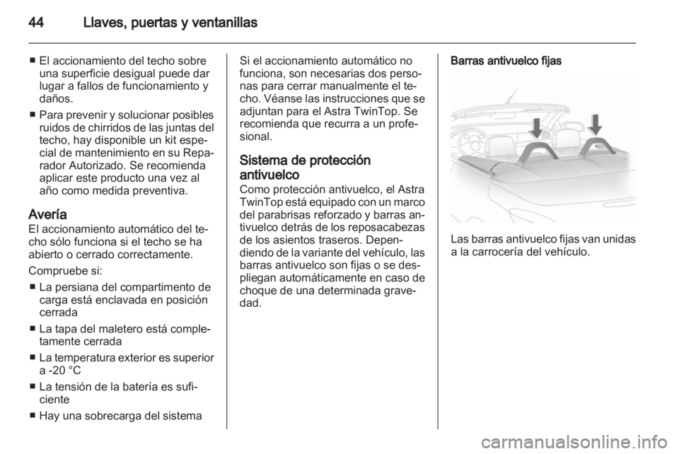 OPEL ASTRA H 2013  Manual de Instrucciones (in Spanish) 