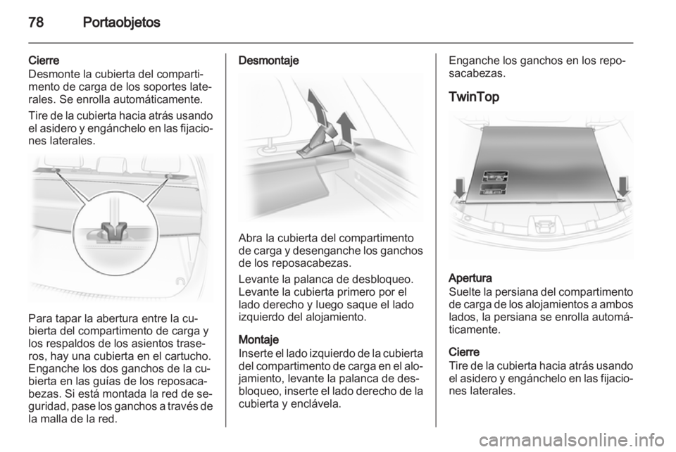 OPEL ASTRA H 2013  Manual de Instrucciones (in Spanish) 