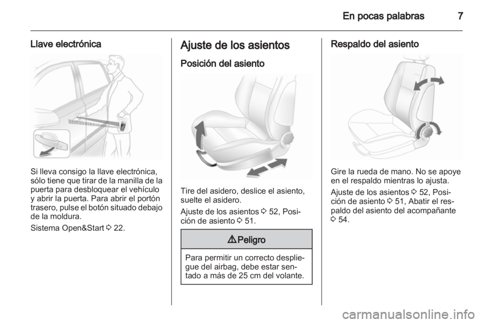 OPEL ASTRA H 2013  Manual de Instrucciones (in Spanish) 