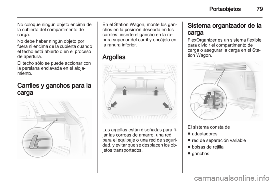 OPEL ASTRA H 2013  Manual de Instrucciones (in Spanish) 