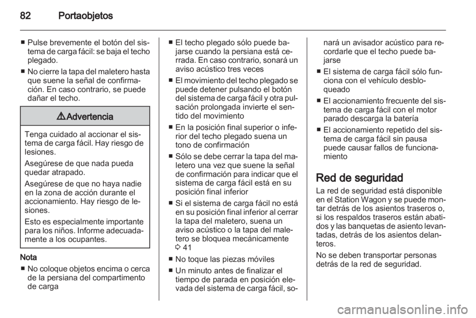 OPEL ASTRA H 2013  Manual de Instrucciones (in Spanish) 
