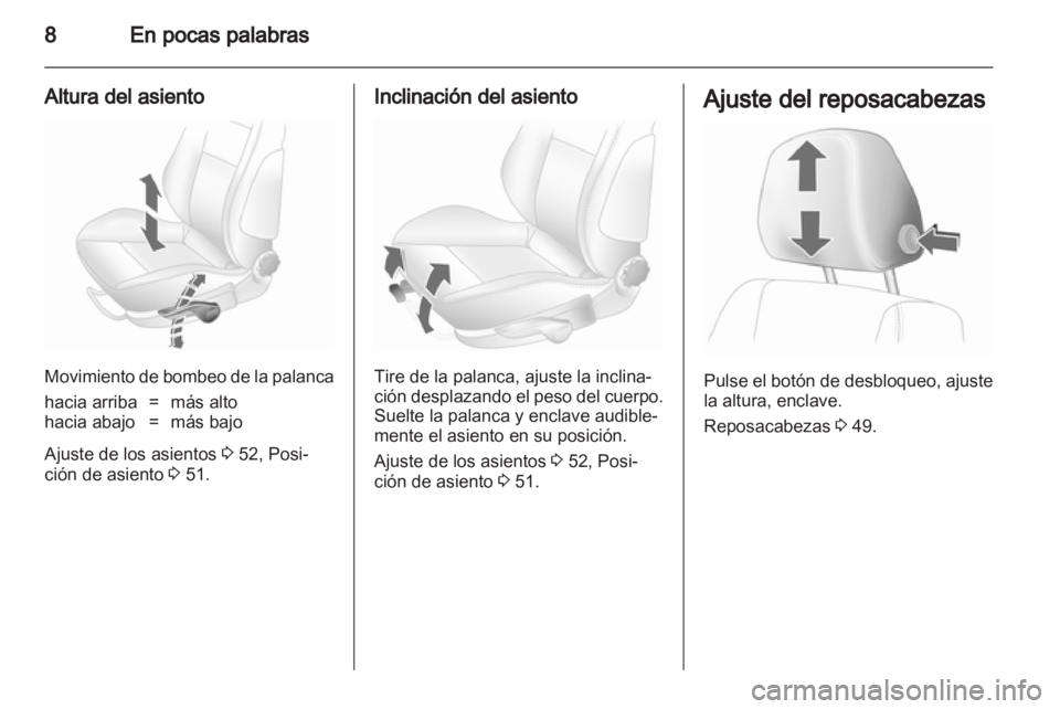 OPEL ASTRA H 2013  Manual de Instrucciones (in Spanish) 