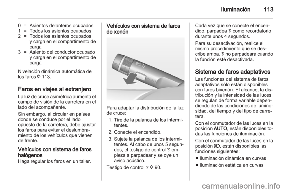 OPEL ASTRA J 2010.5  Manual de Instrucciones (in Spanish) 