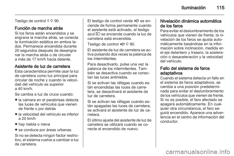OPEL ASTRA J 2010.5  Manual de Instrucciones (in Spanish) 