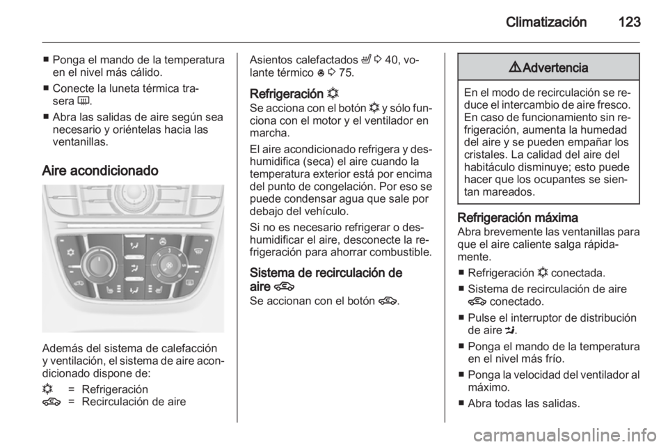 OPEL ASTRA J 2010.5  Manual de Instrucciones (in Spanish) 