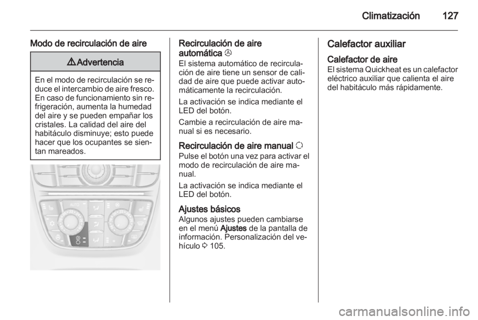OPEL ASTRA J 2010.5  Manual de Instrucciones (in Spanish) 