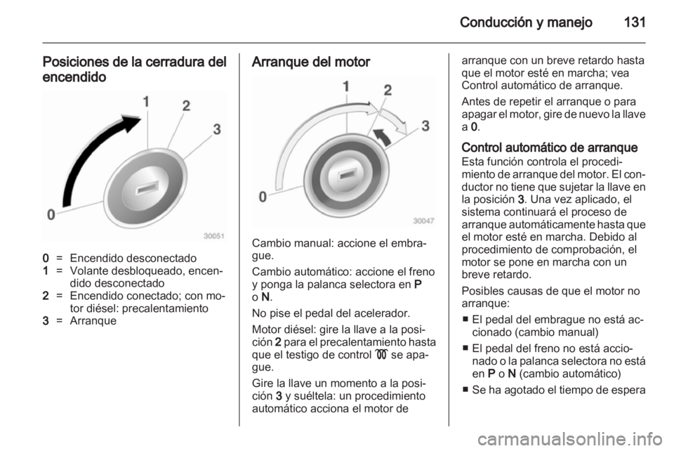 OPEL ASTRA J 2010.5  Manual de Instrucciones (in Spanish) 