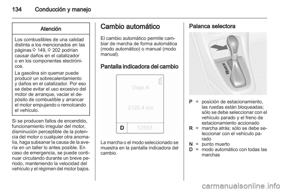 OPEL ASTRA J 2010.5  Manual de Instrucciones (in Spanish) 