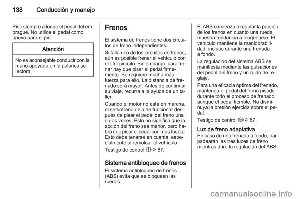 OPEL ASTRA J 2010.5  Manual de Instrucciones (in Spanish) 