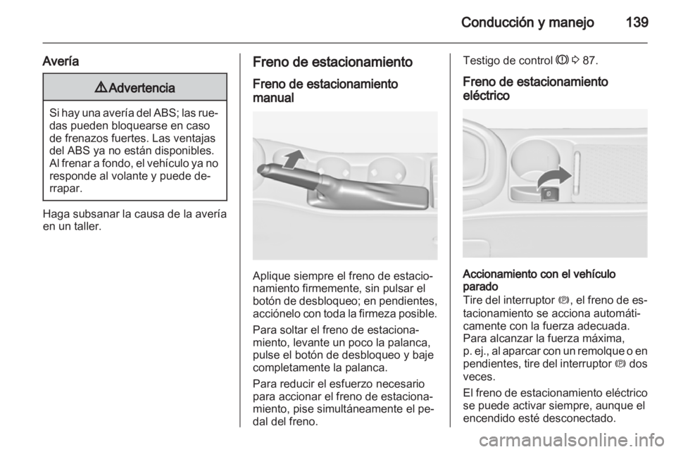 OPEL ASTRA J 2010.5  Manual de Instrucciones (in Spanish) 
