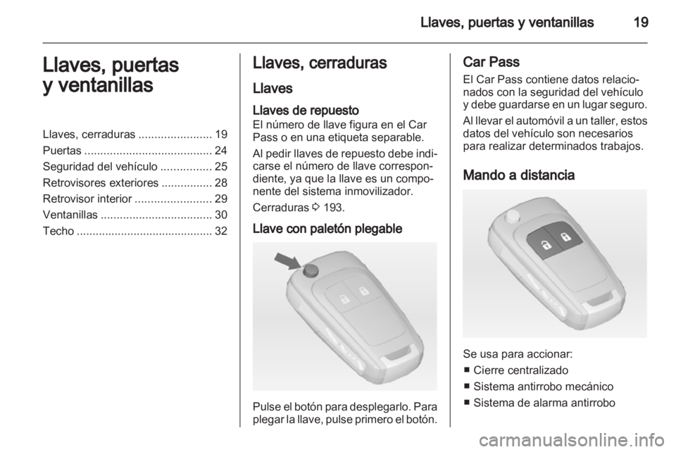 OPEL ASTRA J 2010.5  Manual de Instrucciones (in Spanish) 