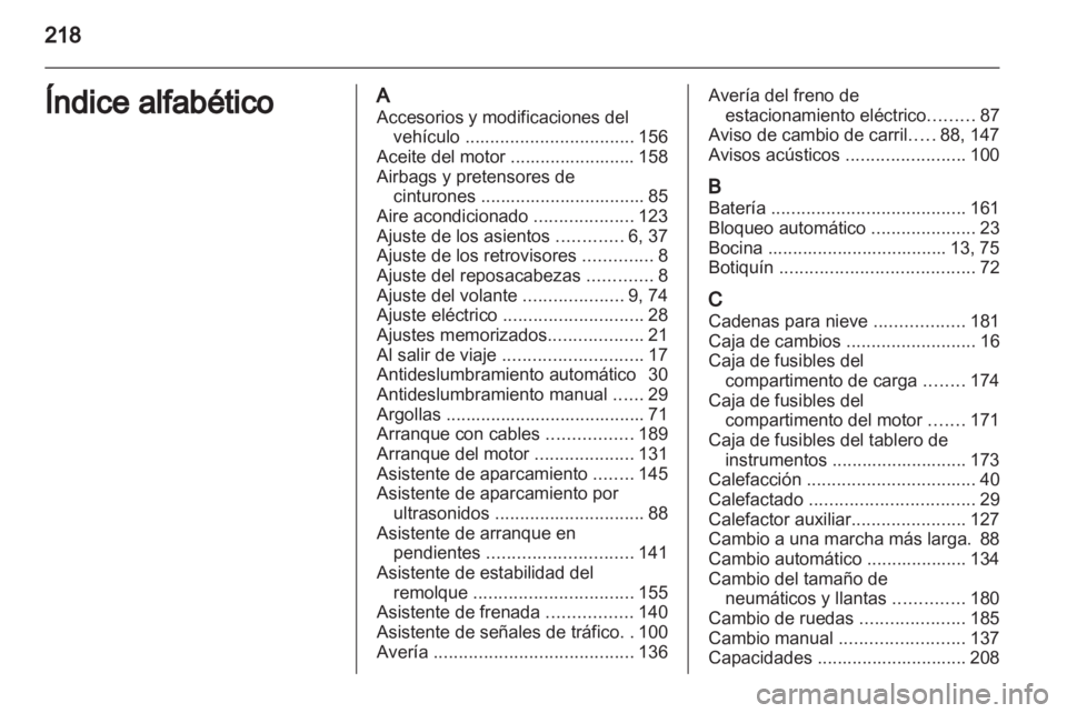 OPEL ASTRA J 2010.5  Manual de Instrucciones (in Spanish) 