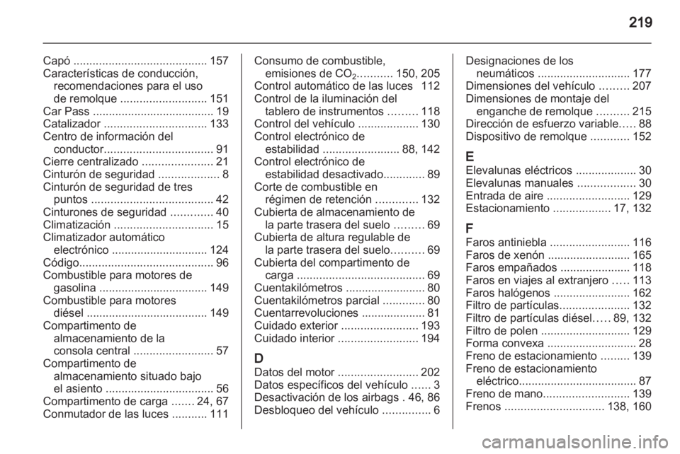 OPEL ASTRA J 2010.5  Manual de Instrucciones (in Spanish) 
