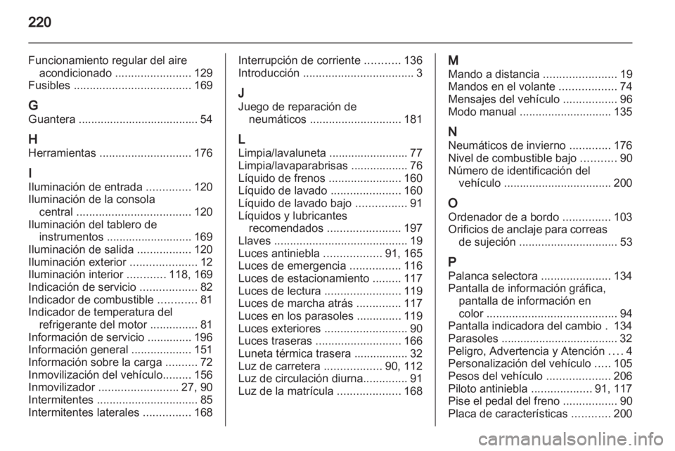 OPEL ASTRA J 2010.5  Manual de Instrucciones (in Spanish) 