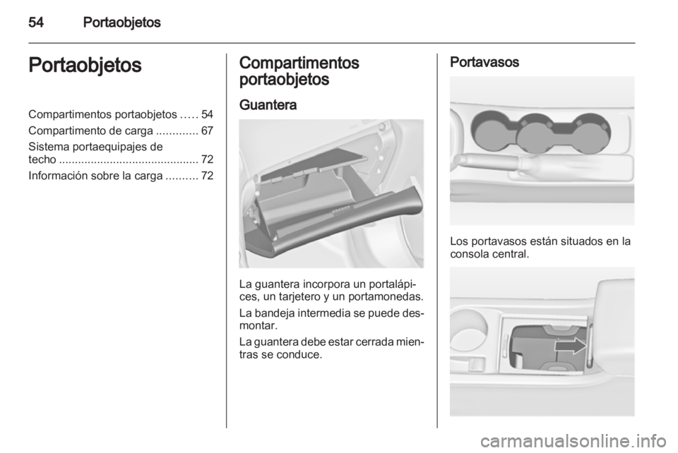 OPEL ASTRA J 2010.5  Manual de Instrucciones (in Spanish) 