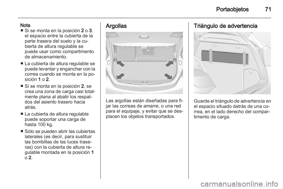 OPEL ASTRA J 2010.5  Manual de Instrucciones (in Spanish) 