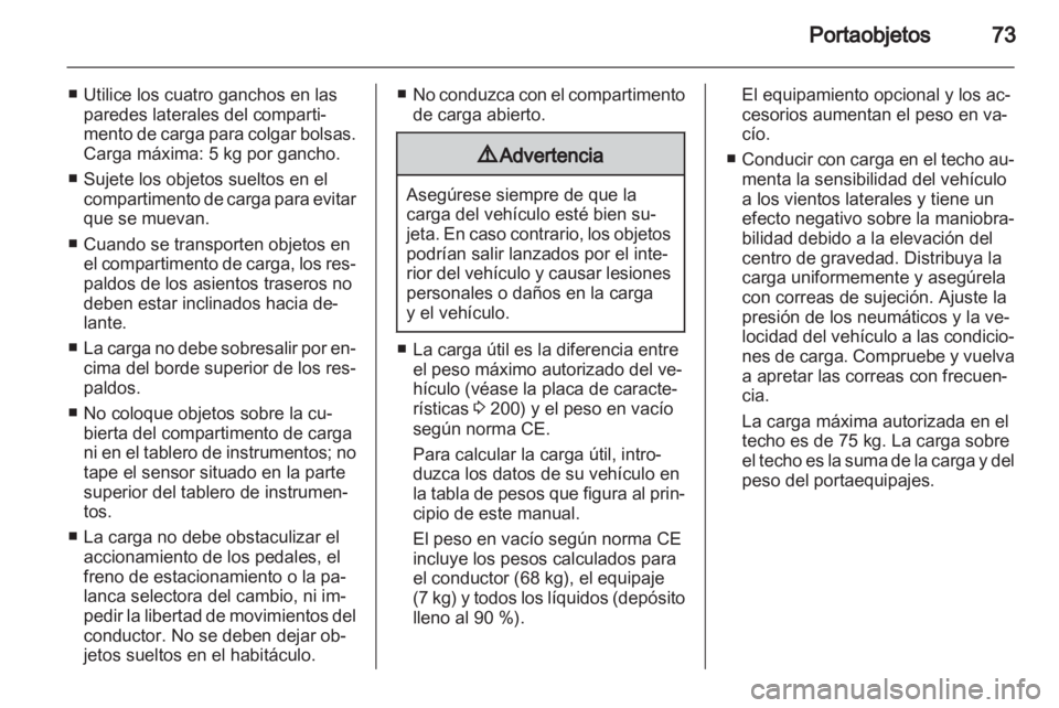 OPEL ASTRA J 2010.5  Manual de Instrucciones (in Spanish) 