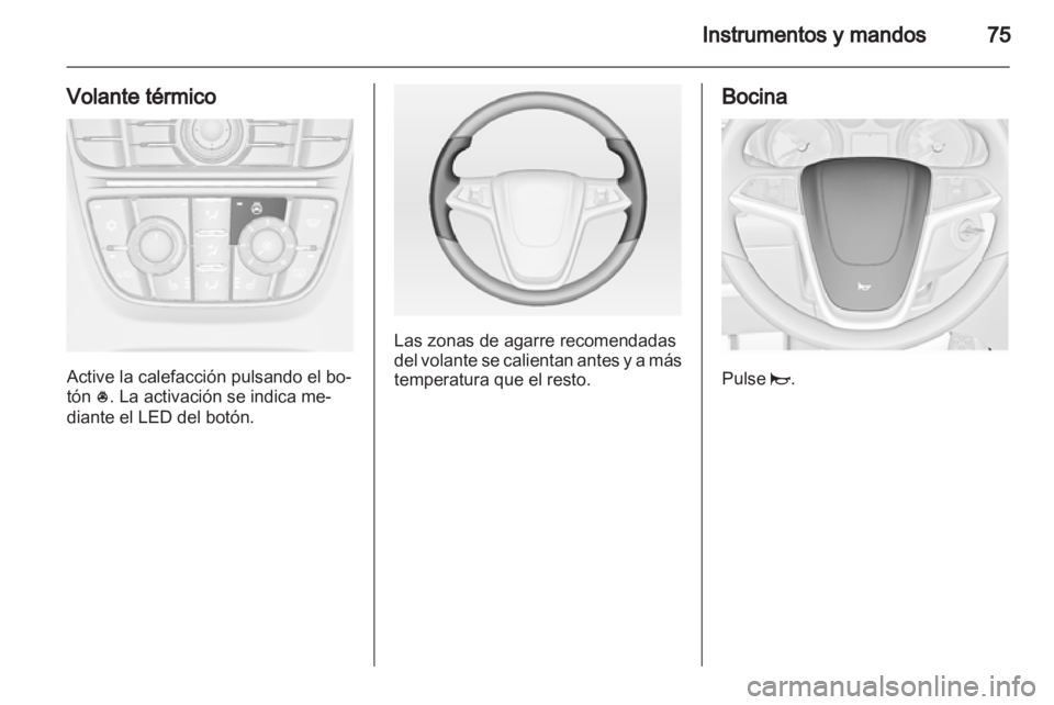 OPEL ASTRA J 2010.5  Manual de Instrucciones (in Spanish) 