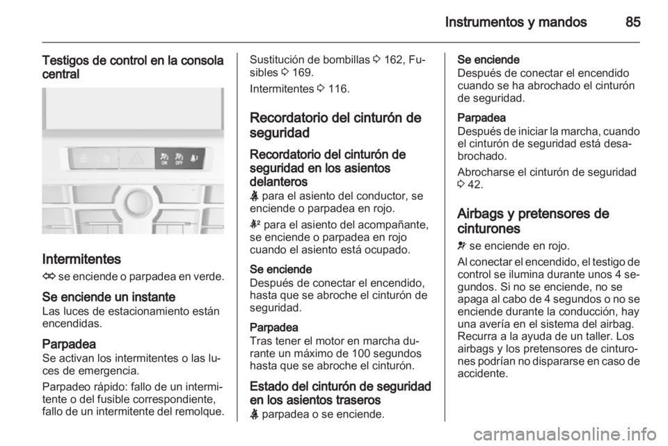 OPEL ASTRA J 2010.5  Manual de Instrucciones (in Spanish) 