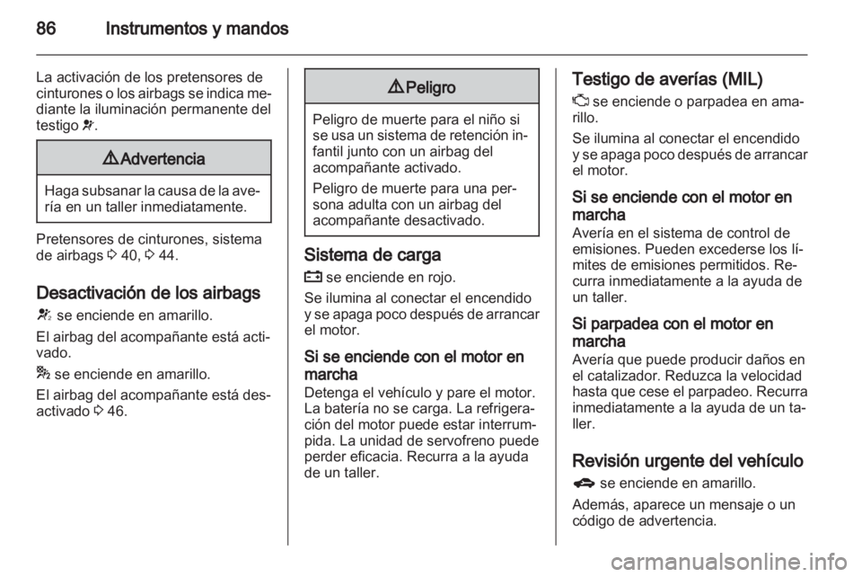 OPEL ASTRA J 2010.5  Manual de Instrucciones (in Spanish) 
