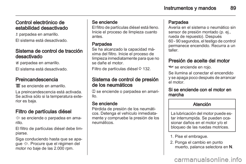 OPEL ASTRA J 2010.5  Manual de Instrucciones (in Spanish) 