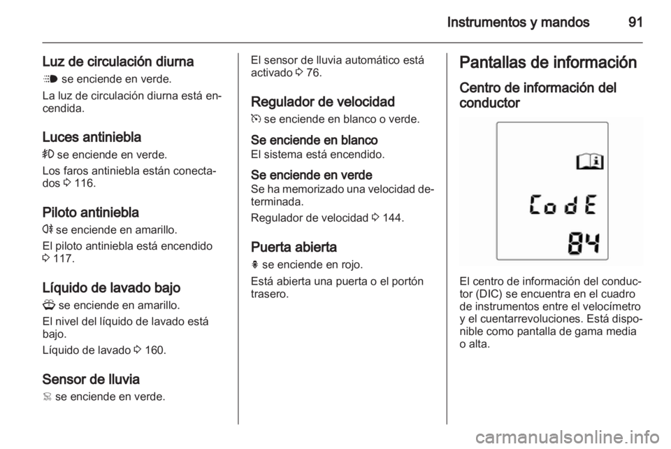 OPEL ASTRA J 2010.5  Manual de Instrucciones (in Spanish) 