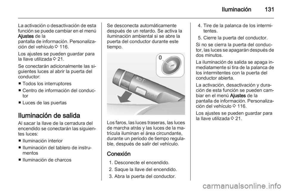 OPEL ASTRA J 2011  Manual de Instrucciones (in Spanish) 