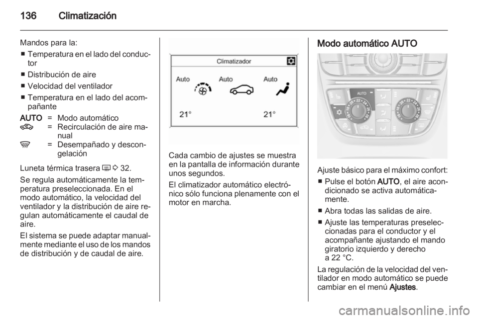 OPEL ASTRA J 2011  Manual de Instrucciones (in Spanish) 