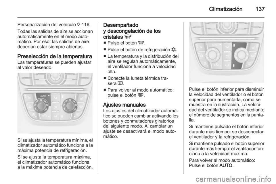 OPEL ASTRA J 2011  Manual de Instrucciones (in Spanish) 