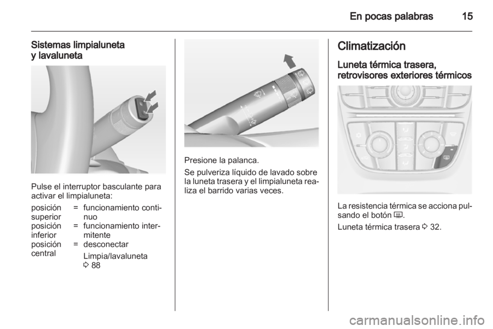 OPEL ASTRA J 2011  Manual de Instrucciones (in Spanish) 