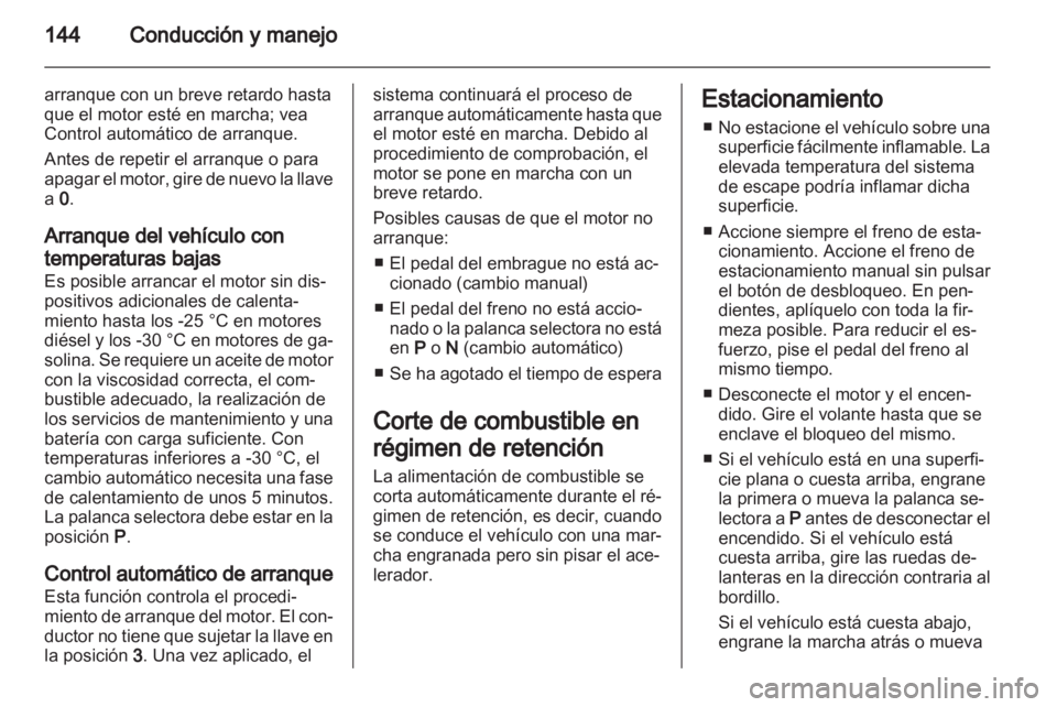 OPEL ASTRA J 2011  Manual de Instrucciones (in Spanish) 