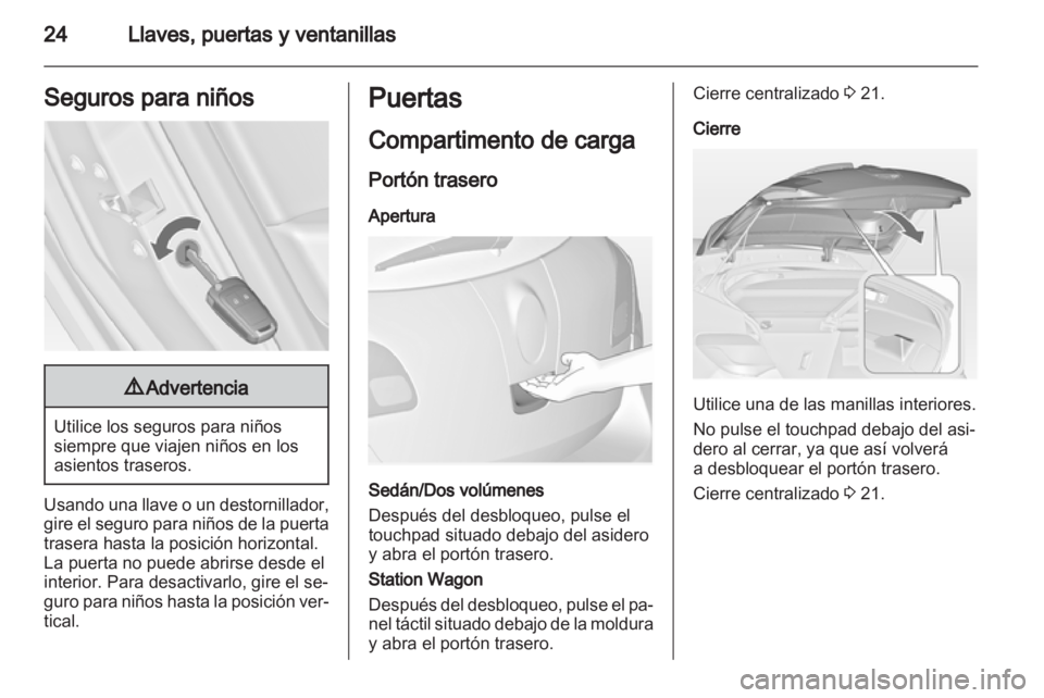 OPEL ASTRA J 2011  Manual de Instrucciones (in Spanish) 
