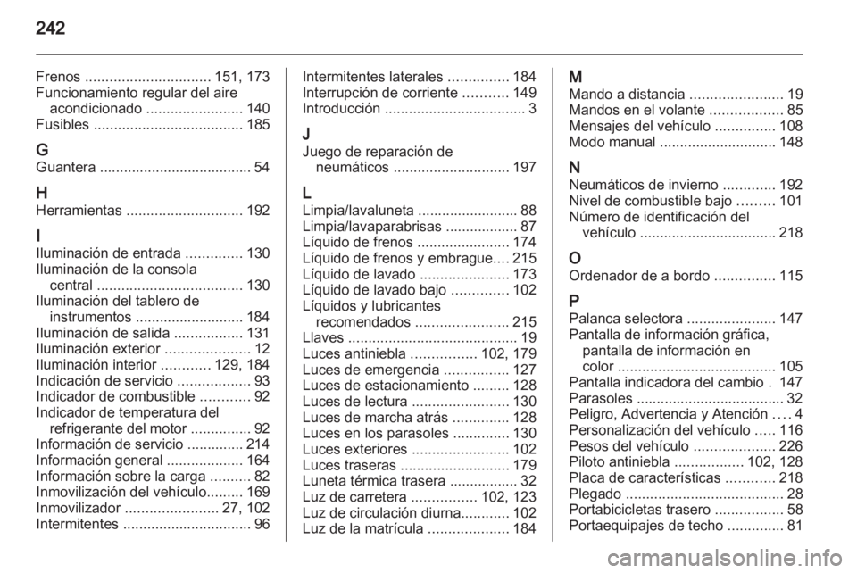 OPEL ASTRA J 2011  Manual de Instrucciones (in Spanish) 