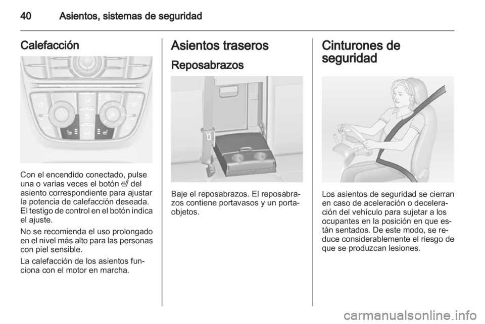OPEL ASTRA J 2011  Manual de Instrucciones (in Spanish) 