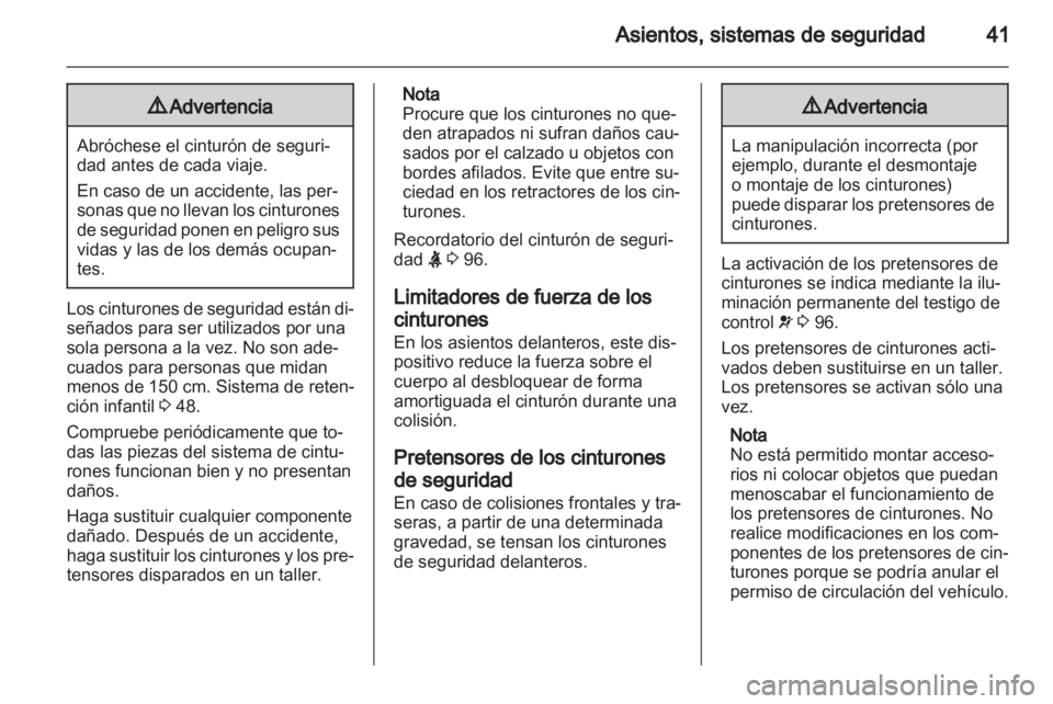 OPEL ASTRA J 2011  Manual de Instrucciones (in Spanish) 