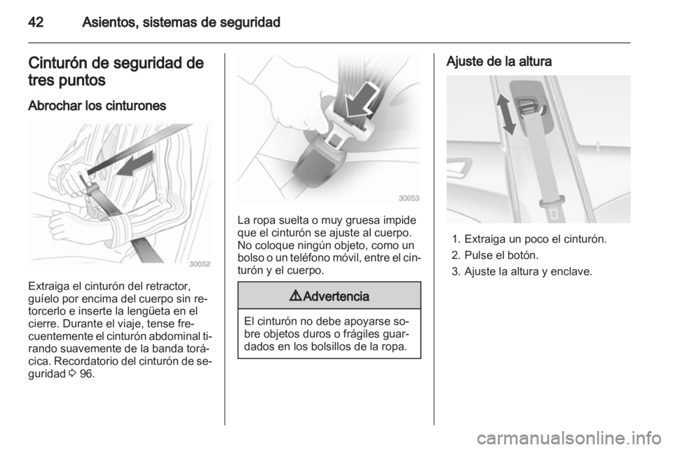 OPEL ASTRA J 2011  Manual de Instrucciones (in Spanish) 