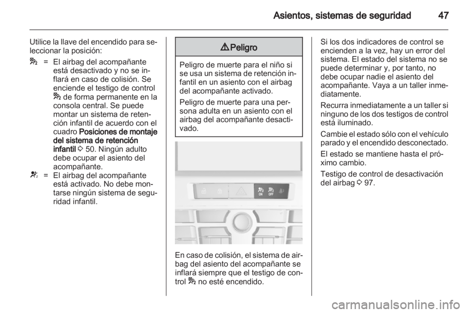 OPEL ASTRA J 2011  Manual de Instrucciones (in Spanish) 