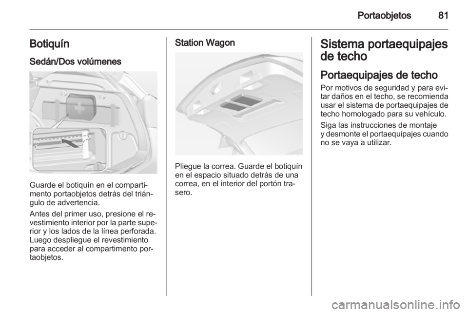 OPEL ASTRA J 2011  Manual de Instrucciones (in Spanish) 