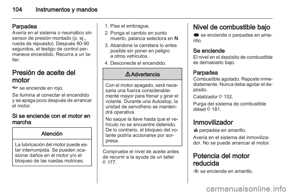 OPEL ASTRA J 2011.5  Manual de Instrucciones (in Spanish) 