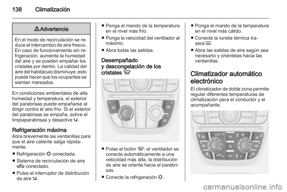 OPEL ASTRA J 2011.5  Manual de Instrucciones (in Spanish) 