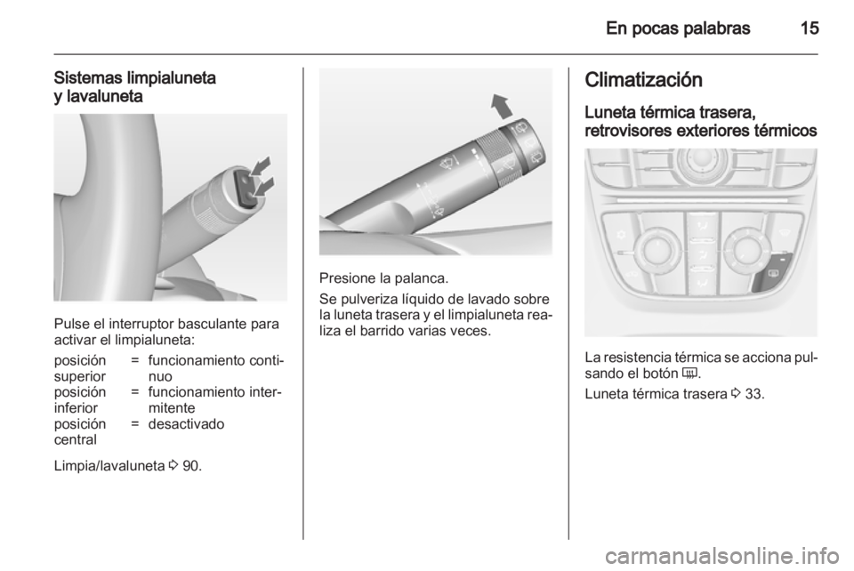 OPEL ASTRA J 2011.5  Manual de Instrucciones (in Spanish) 