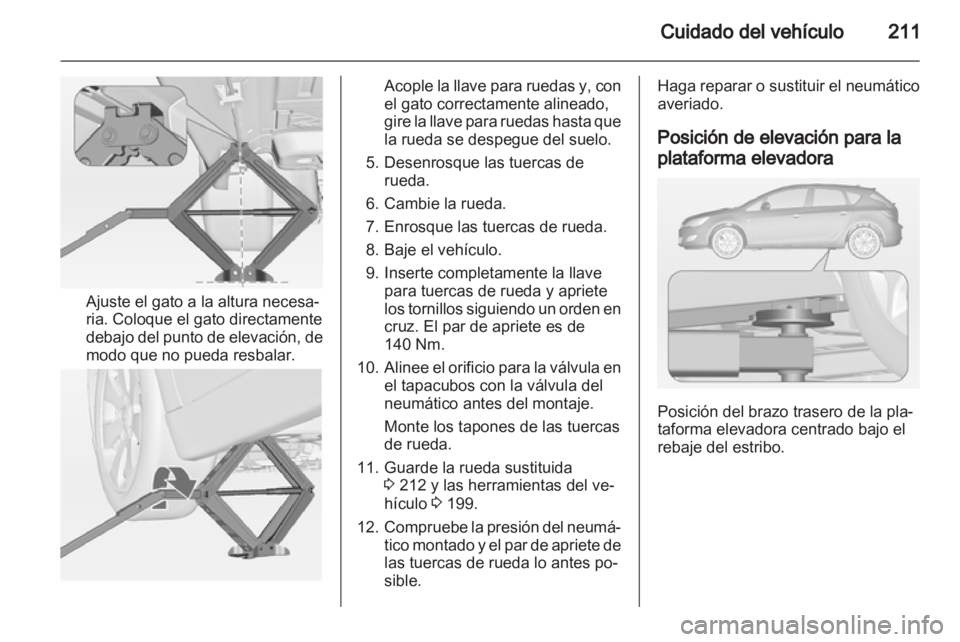 OPEL ASTRA J 2011.5  Manual de Instrucciones (in Spanish) 