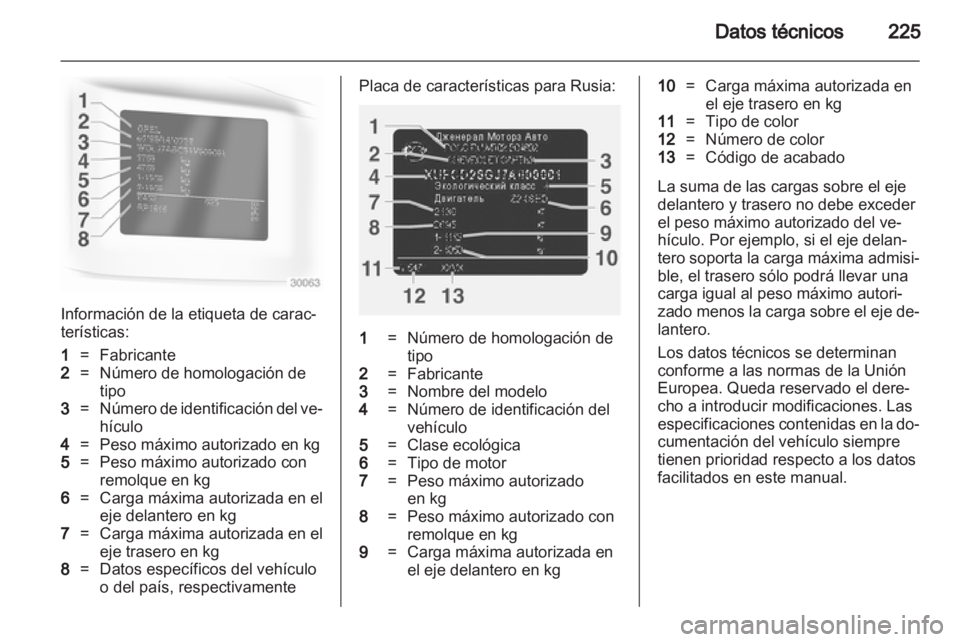 OPEL ASTRA J 2011.5  Manual de Instrucciones (in Spanish) 