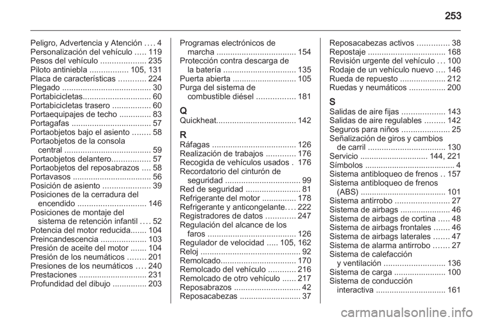 OPEL ASTRA J 2011.5  Manual de Instrucciones (in Spanish) 
