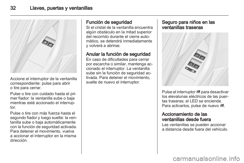 OPEL ASTRA J 2011.5  Manual de Instrucciones (in Spanish) 