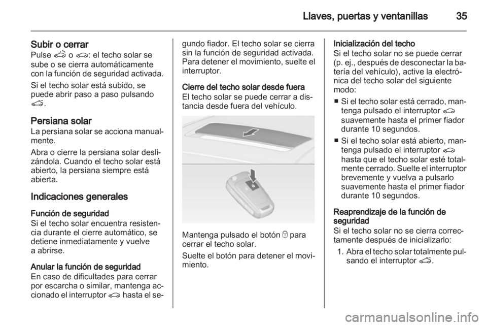 OPEL ASTRA J 2011.5  Manual de Instrucciones (in Spanish) 