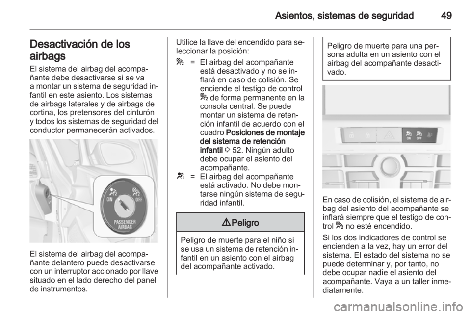 OPEL ASTRA J 2011.5  Manual de Instrucciones (in Spanish) 