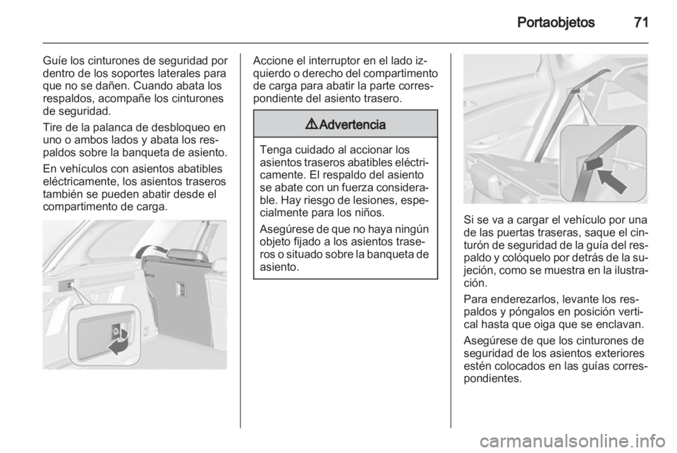 OPEL ASTRA J 2011.5  Manual de Instrucciones (in Spanish) 